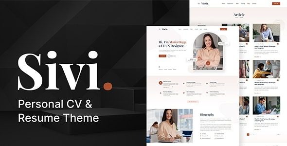 Sivi v1.5 个人简历/履历主题下载