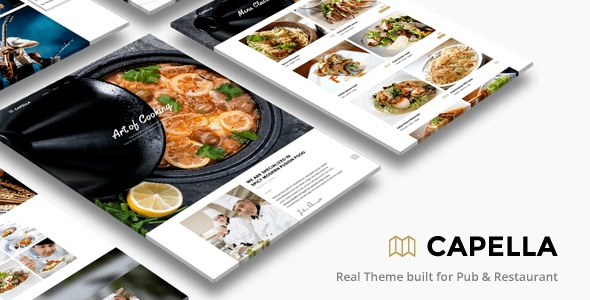 Capella v2.5.5 餐厅 WordPress 主题下载