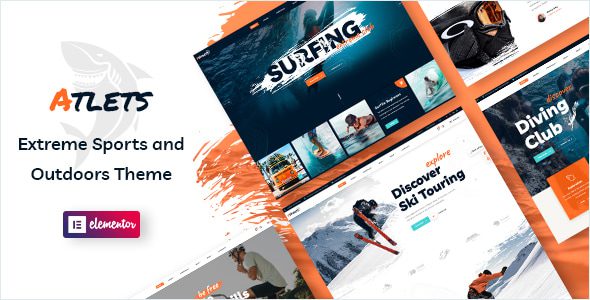Atlets v1.0.22 – 极限户外 WordPress 主题下载