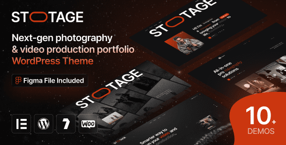 Stotage v1.0.1 – 摄影和视频制作 WordPress 主题下载