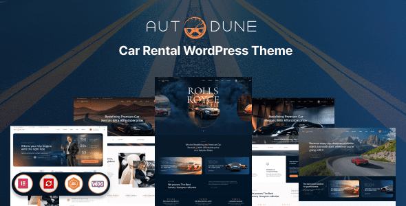 Autodune v1.0.1 – 汽车租赁和豪华轿车 WordPress 主题下载