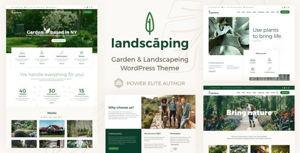 Verdantia v38.0 景观美化和花园 WordPress 主题下载