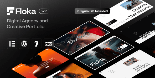 Floka v1.0.2 – 数字代理和作品集 WordPress 主题下载