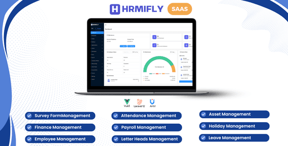 Hrmifly SAAS 2.0.0 – 完整的工资和人力资源管理系统 (HRM)源码下载
