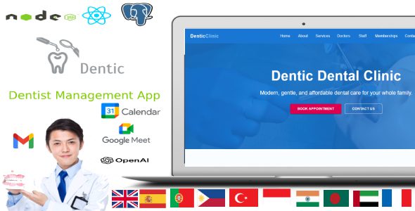 Dentic v1.1.0 – 牙科诊所的AI智能解决方案源码下载
