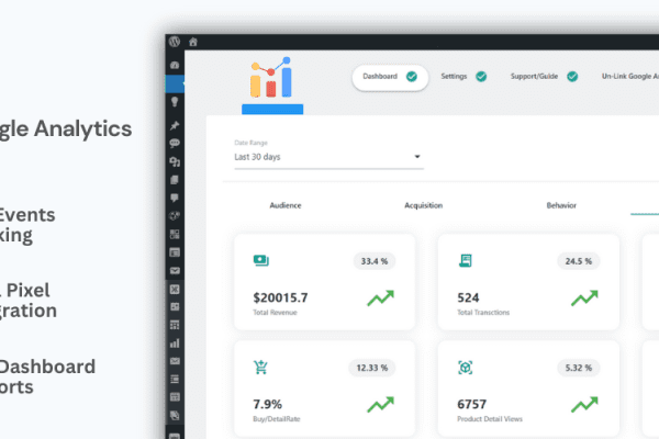 Advanced WC Analytics Pro v3.18.0 网站数据分析插件下载