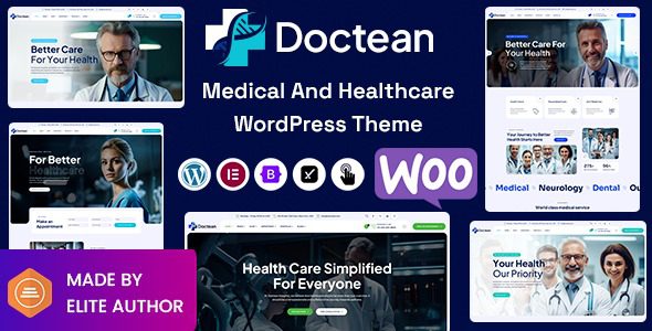 Doctean v2.7 医疗保健 WordPress 主题下载