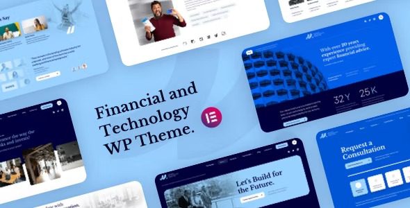 MLab v1.0.5 金融与科技 WordPress 主题下载