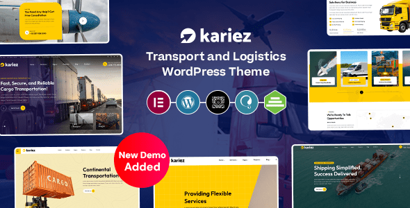 Kariez v1.1.1 – 运输与物流 WordPress 主题下载
