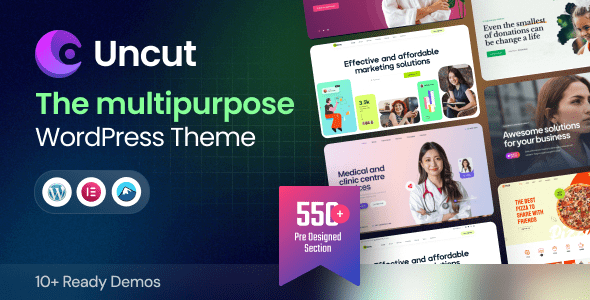 Uncut v1.0 多用途 WordPress 主题下载
