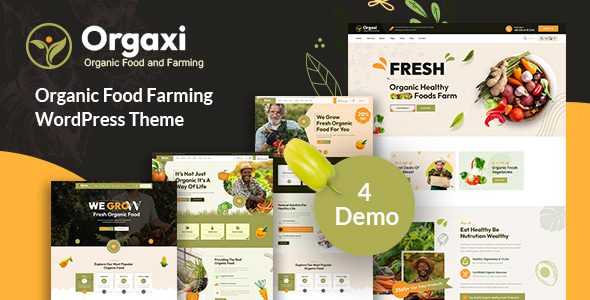 Orgaxi v1.1 – 有机食品WordPress 主题下载