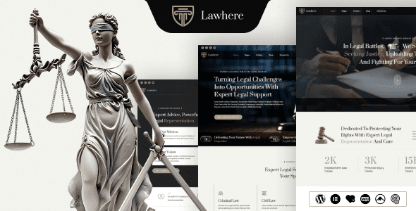 Lawhere v1.0.4 律师 WordPress 主题下载