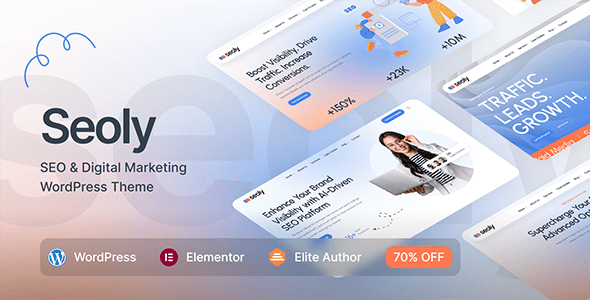 Seoly v1.0.5 – SEO 和数字营销 WordPress 主题下载