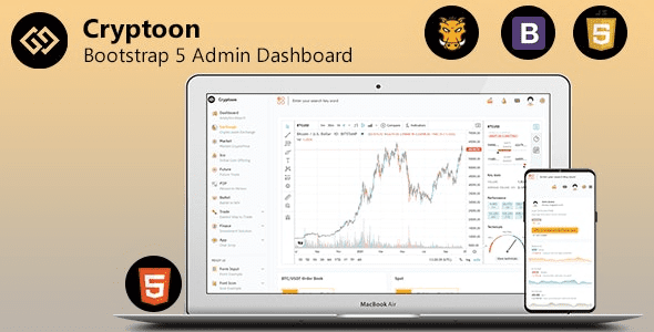 Cryptoon v3.0 加密货币管理后台模板PHP源码下载