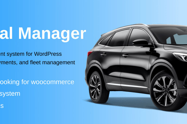 Car Rental Plugin for WordPress – WpCarRently v1.0.0 WordPress 租车插件下载
