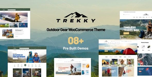 Trekky v1.3.0 户外装备 WooCommerce 主题下载