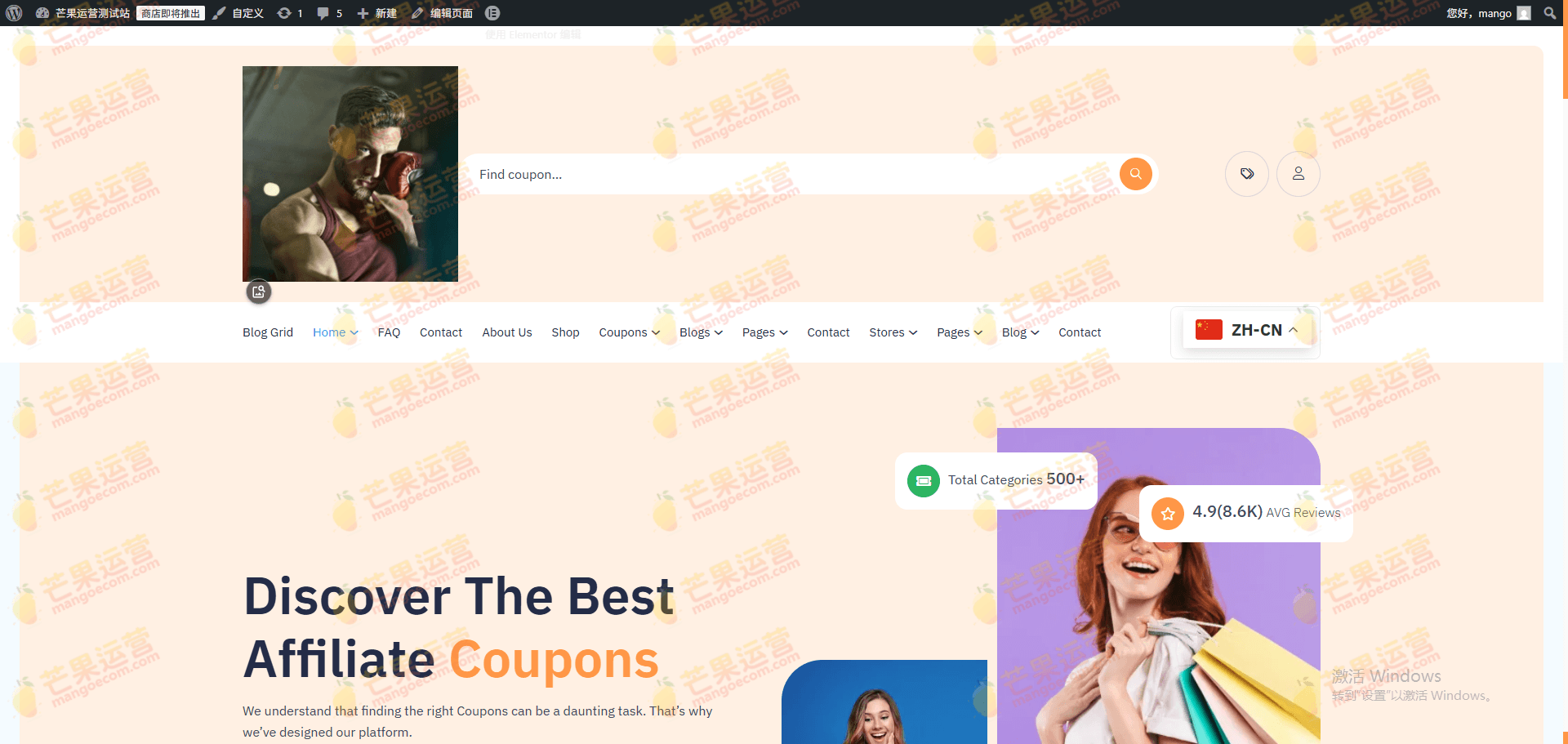 Couponly 优惠券、特价商品、折扣及联盟营销 WordPress 主题下载