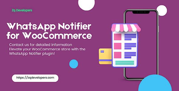 WhatsApp order Notifier Plugin for Worddpress Woo Commerce For WASender (SAAS) v2.0.1 适用于 WordPress Woocommerce 的 WhatsApp 订单通知插件（WASender）下载