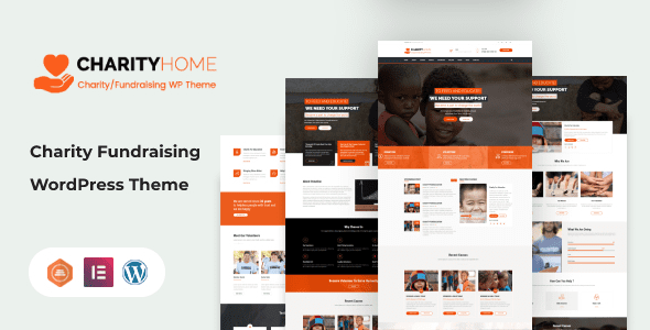 Charity Home v1.0 筹款WordPress主题下载