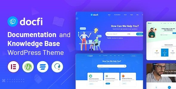 Docfi v2.3.1 文档和知识库 WordPress 主题下载