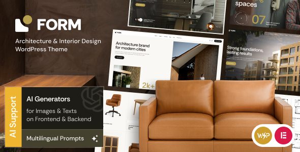 Form v1.0 – 建筑与室内设计WordPress主题下载