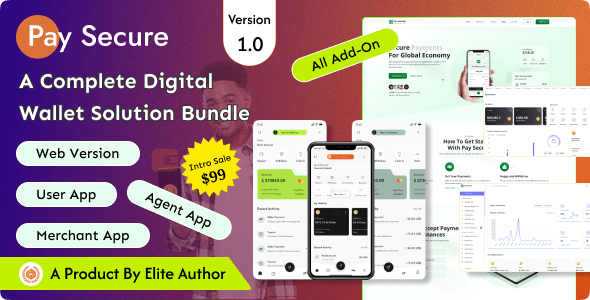 Pay Secure v1.0 – 数字钱包解决方案套装PHP源码下载
