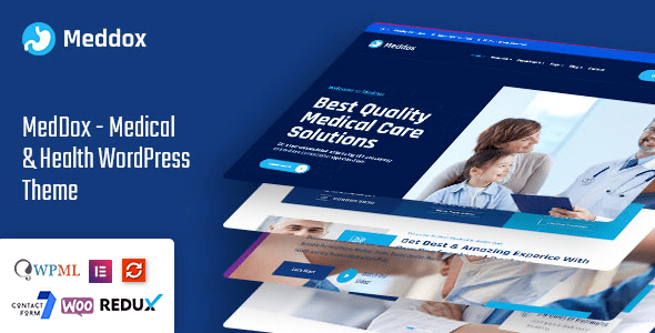 Meddox v1.0.1 医疗健康WordPress主题下载
