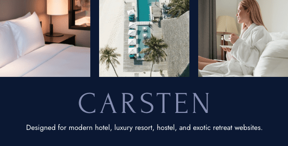 Carsten v1.2 – 酒店预订 WordPress 插件下载