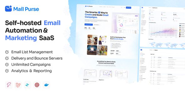 MailPurse v1.7.8 – 自托管电子邮件自动化和营销SaaS平台PHP源码下载