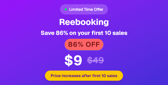 Reebooking v1.0 – 水疗沙龙服务预约排程系统软件及解决方案PHP源码下载