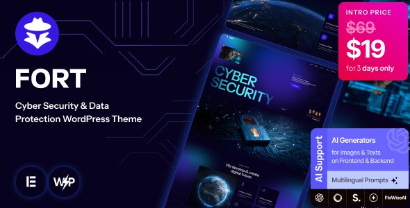 Fort v1.9.0 – 网络安全和数据保护 WordPress 主题下载