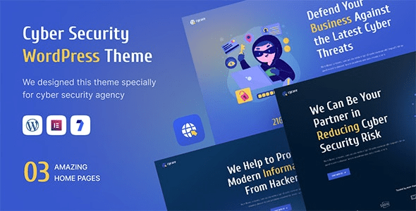 Cycure v1.2 网络安全服务 WordPress 主题下载