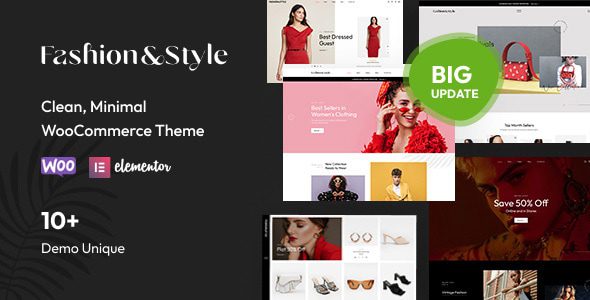 Fashion v5.3.2 – WooCommerce响应式WordPress主题下载