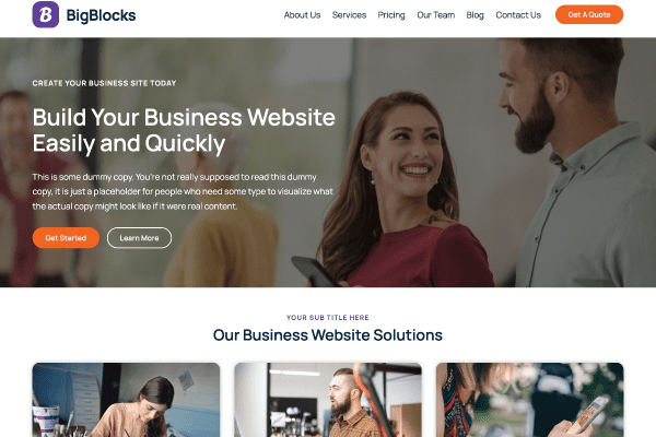 BigBlocksPro v1.0.0 WPEnjoy 主题下载