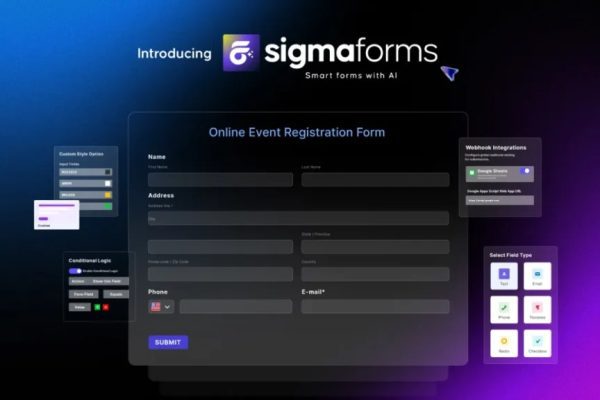 SigmaForms Pro v1.4.5 AI 表单生成器wordpress插件下载