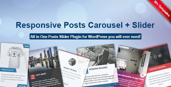 Responsive Posts Carousel WordPress Plugin v15.3 插件下载