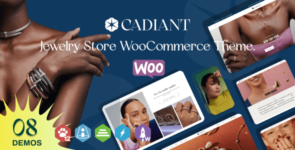 Cadiant v1.0.11 珠宝店 WordPress 主题下载