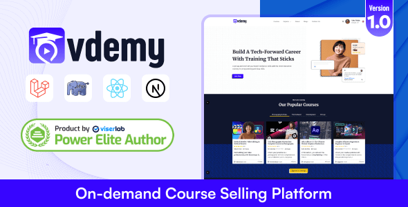Vdemy v1.0 – 点播课程销售平台PHP源码下载