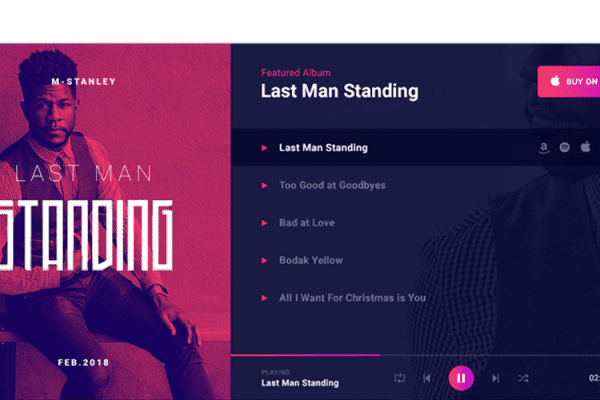Music Player for Elementor Pro 2.5  音频播放器和播客播放器wordpress插件下载