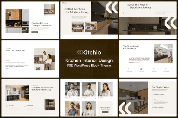 Kitchio v1.0.0 厨房橱柜和家具 WordPress 主题下载