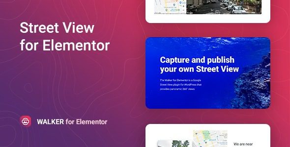 Walker v1.1.7 Elementor 的 Google 街景wordpress插件下载