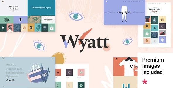 Wyatt v1.1 创意作品集主题下载