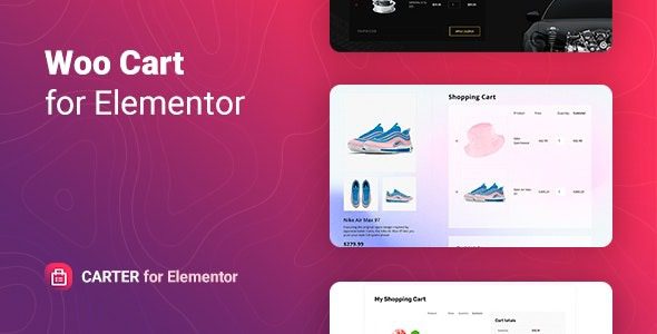 Carter v.1.0.3 Elementor 高级 WooCommerce 购物车插件下载