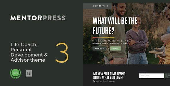 MentorPress v3.1 生活教练与顾问 WordPress 主题下载