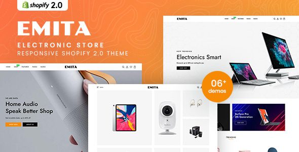 Emita v1.0 —— 电子商店自适应 Shopify 2.0 主题下载