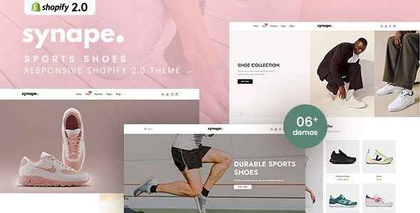Synapse 1.0 —— 运动鞋自适应 Shopify 2.0 主题下载