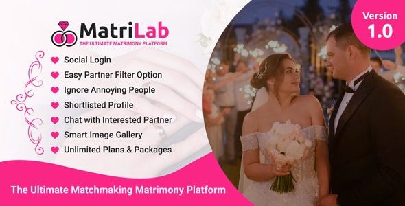 MatriLab (v2.3) (17 September 2025) 终极婚恋配对平台PHP源码下载