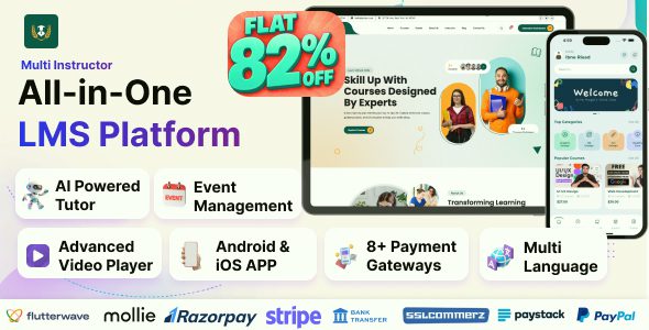 EduEx v1.2.2 – 终极学习管理系统 (LMS)，搭载 Flutter 移动应用app源码下载