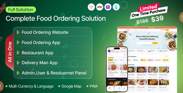 Foodigo v1.0 —— 多商家餐厅与在线点餐系统平台app源码下载