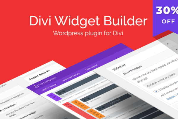 Divi Widget Builder v1.0.4 [Wpzone] Divi主题侧边栏小工具管理插件下载